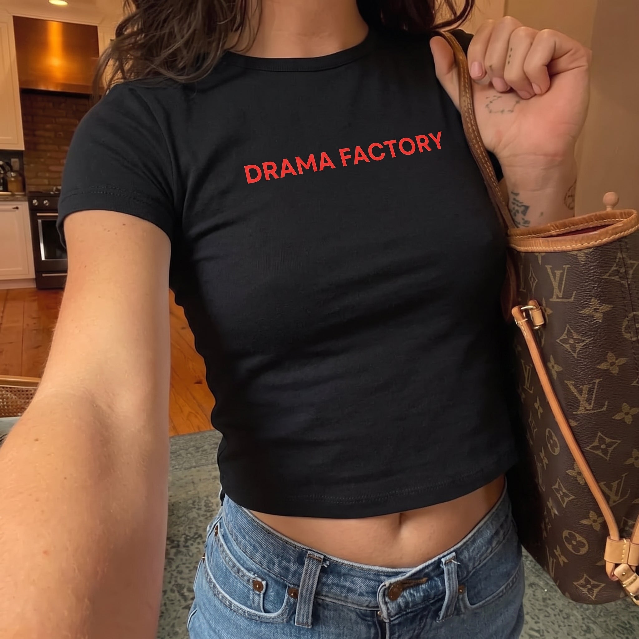 Drama Factory Baby Tee Soft Standard Store