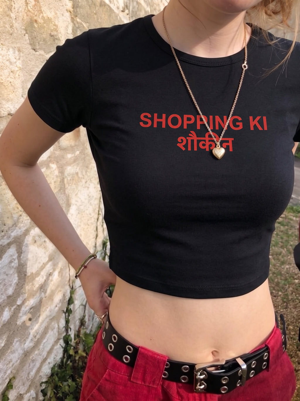 shopping ki shaukeen Baby Tee Soft Standard Store